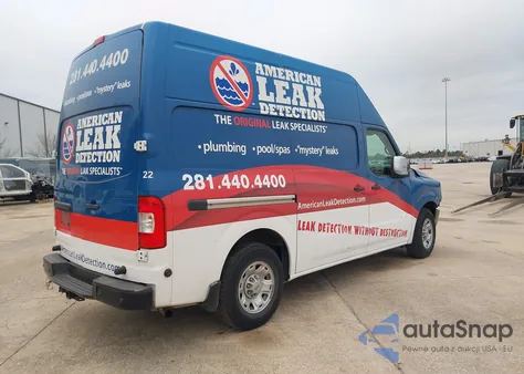 2021 Nissan Nv Cargo Nv3500 Hd Sv High Roof V8 z USA, uszkodzony, nr VIN 1N6AF0LY6MN807813